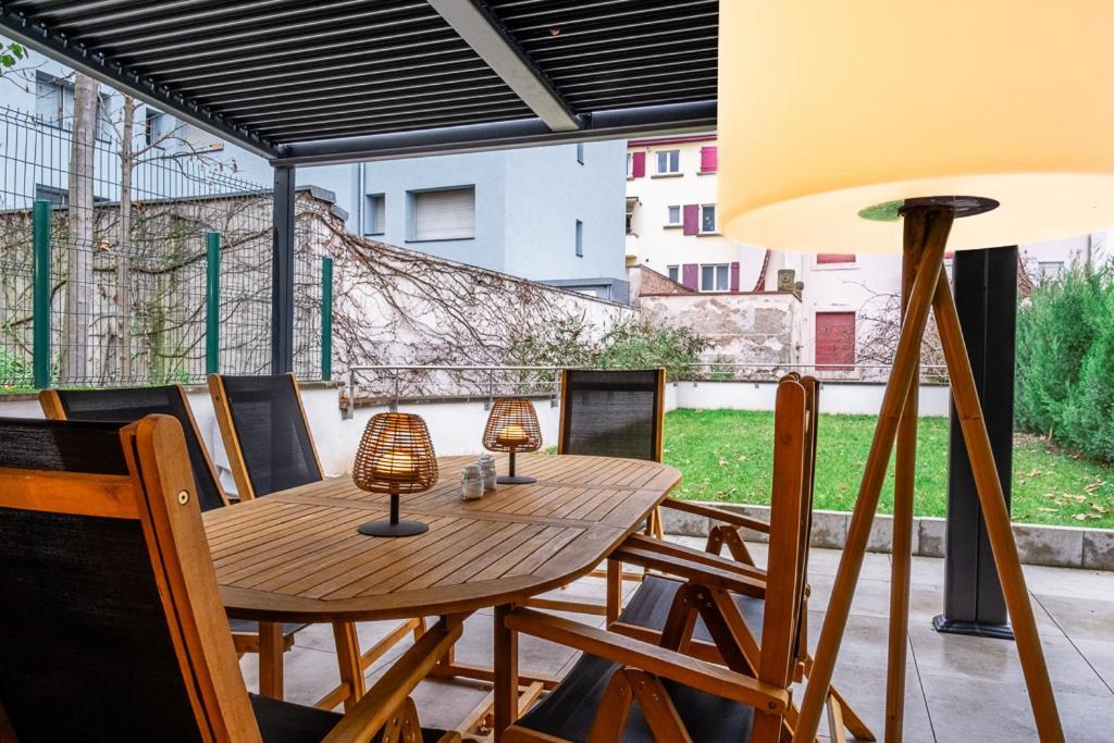 Appartement Cosy Jardin Et Terrasse 斯特拉斯堡 外观 照片